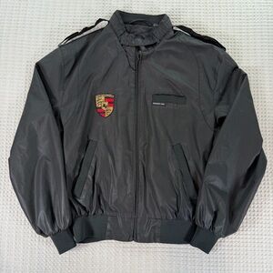 Members Only Porsche Vintage Black Jacket Men’s Size 38